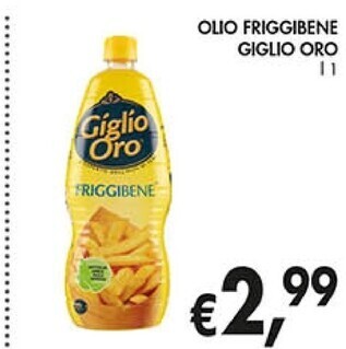 Coal Giglio oro olio friggibene offerta