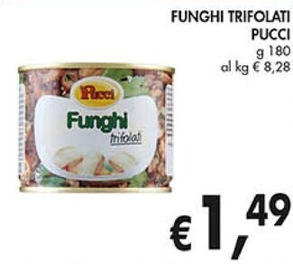 Pucci funghi trifolati