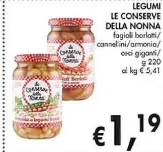 Le conserve della nonna legumi