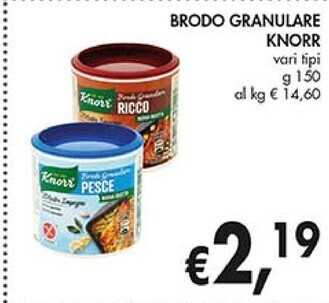 Coal Knorr brodo granulare offerta