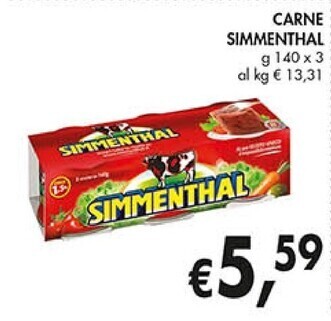 Simmenthal carne