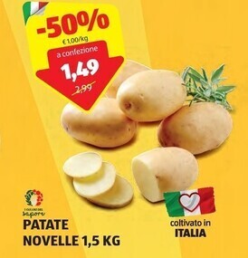 ALDI I colori del sapore patate novelle offerta