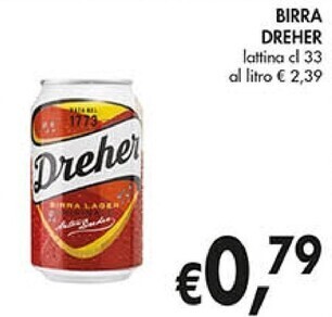 Coal Dreher birra offerta
