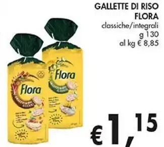 Flora gallette di riso