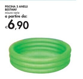 Bennet Bestway piscina 3 anelli offerta