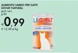 Lechat alimento umido per gatti natural