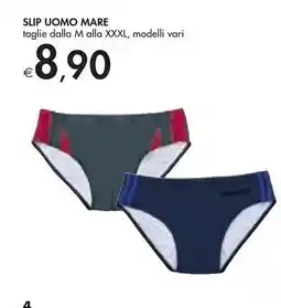 Slip uomo mare