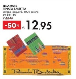 Bennet Renato balestra telo mare offerta