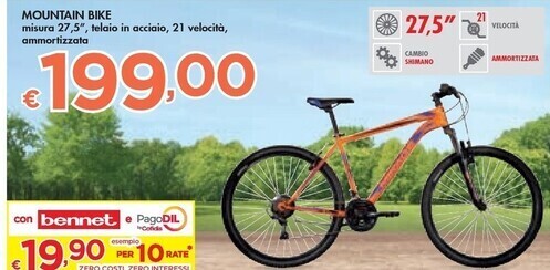 Bennet Mountain bike offerta