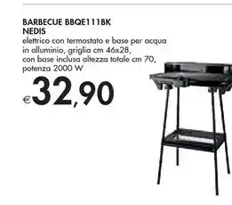 Bennet Nedis barbecue bbqe111bk offerta