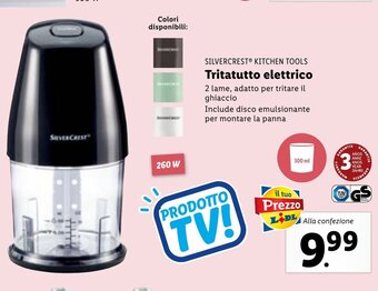 Lidl SILVERCREST KITCHEN TOOLS Tritatutto elettrico offerta
