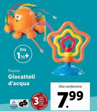 Playtive Giocattoli d'acqua