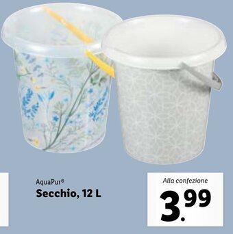 Lidl AquaPur® Secchio, 12 L offerta