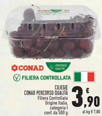 CILIEGIE CONAD PERCORSO QUALITÀ conf. da 500 g