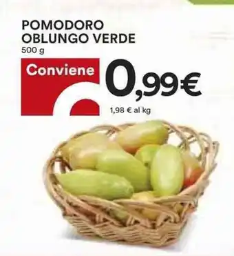 Coop POMODORO OBLUNGO VERDE 500 g offerta