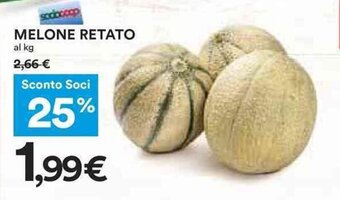 Coop MELONE RETATO offerta