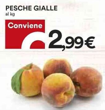 Coop PESCHE GIALLE offerta