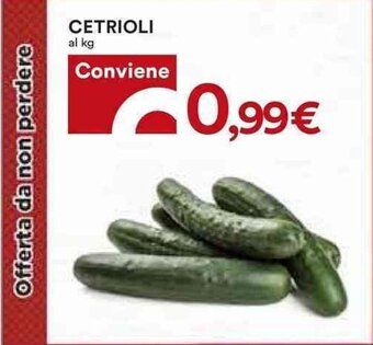 Coop CETRIOLI offerta