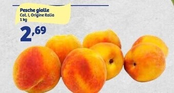 In'S Mercato Pesche gialle offerta