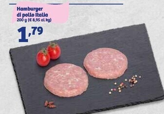 In'S Mercato Hamburger di pollo italia offerta