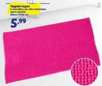 Tappeto bagno
