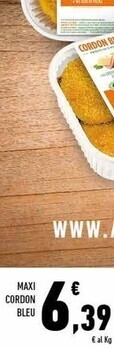 Conad Superstore Amadori maxi cordon bleu offerta