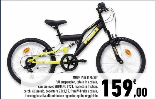 Conad Superstore Mountain bike 20 offerta
