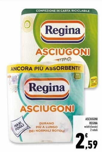 Conad Superstore Regina asciugoni offerta