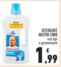 Conad Mastro lindo detergente offerta