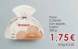 Conad Conad pane di segale offerta