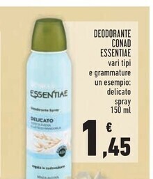 Conad Conad deodorante offerta