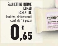 Conad Conad salviettine intime offerta