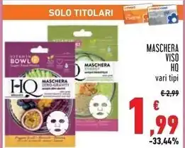 Hq maschera viso