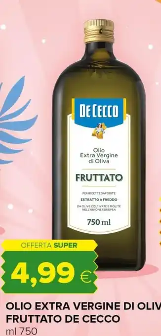 Tigre De cecco olio extra vergine di oliva fruttato offerta