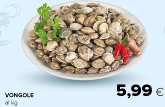 Tigre Vongole offerta