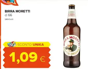 Tigre Moretti birra offerta