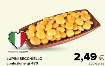 Tigre Lupini secchiello offerta