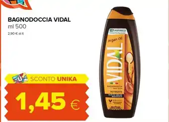 Vidal bagnodoccia