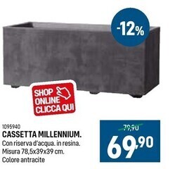 Cassetta millennium