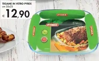 Pyrex tegame in vetro