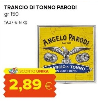 Tigre Angelo parodi trancio di tonno offerta