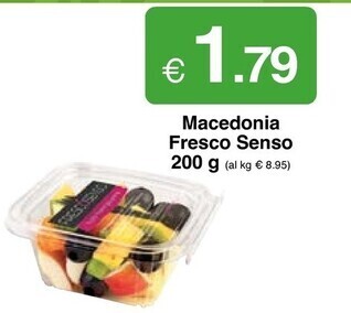 Macedonia fresco senso 200 g