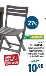 Cfadda Sedia birki offerta