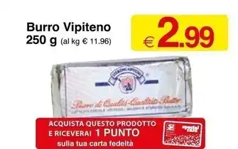 Vipiteno burro 250 g
