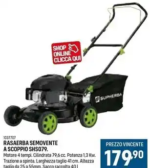 Supherba - rasaerba semovente a scoppio shs079