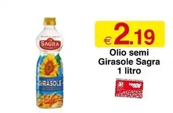 Sagra olio semi girasole 1 litro