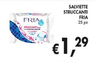 Coal Fria salviette struccanti offerta