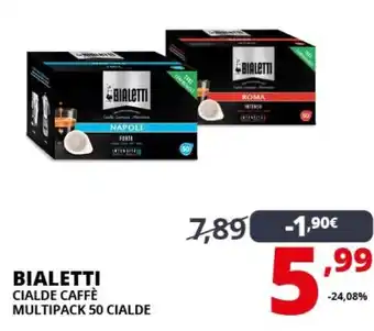 Bialetti cialde caffè multipack 50 cialde