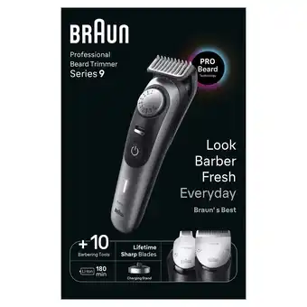 Comet Braun beardtrimmer bt9420 regolabarba uomo offerta