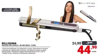 Bellissima piastra per capelli - b9 400 (mod. 11249)